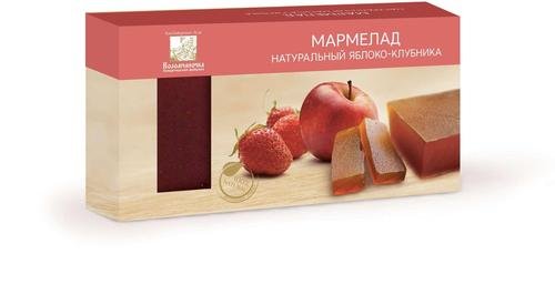  Мармелад пластовый 210г Яблоко-Клубника в Михайловске