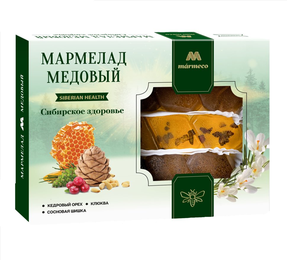  Мармелад медовый "Сибирское здоровье" без сахара 200г  в Михайловске