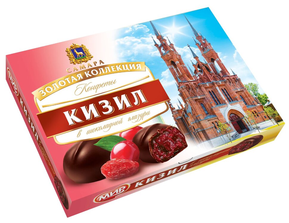  КФ МИР Кизил в шоколадной глазури 160г в Михайловске