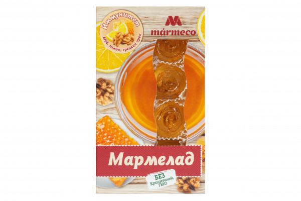 №2 Мармелад "Иммунитет"  Мёд, лимон, грецкий орех, 180г  в Михайловске