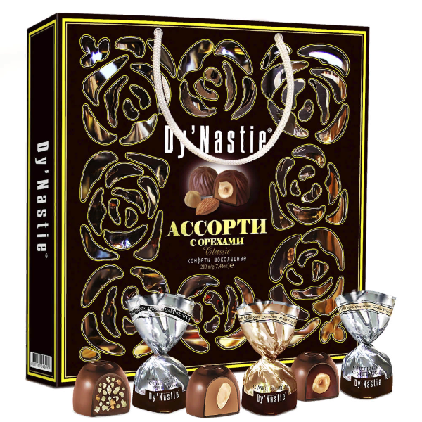 №3 Династия Сумка Конфеты "Классик", 210г      в Михайловске